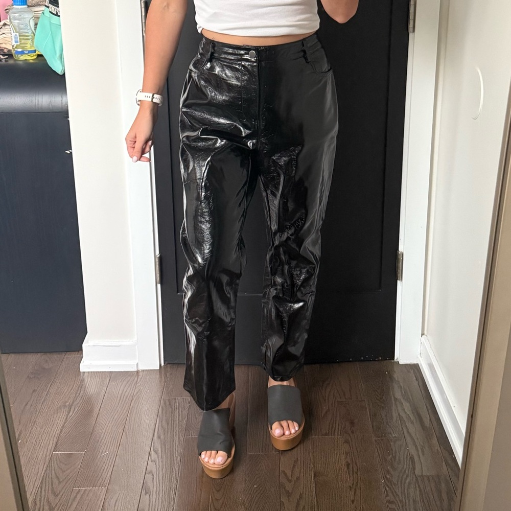 Le Lis Pleather Pants